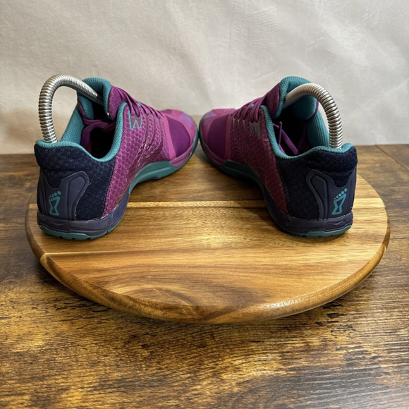 INOV-8 F-Lite 235 Power Heel Womens Size 7 Purple Teal Training Running Shoe EUC - Picture 6 of 8